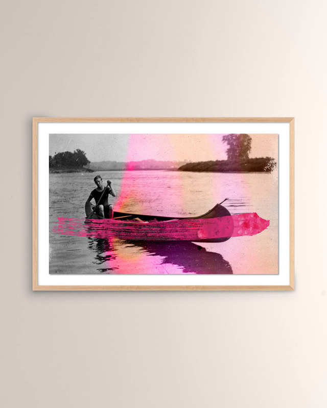 "Art and Mind" Framed Giclee by Coup D'Esprit